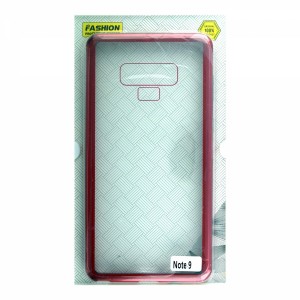 New Case Samsung Galaxy N960 Note 9 Uyumlu Arka Koruma Arka Koruma Kılıf (Kırmızı) VR-11553