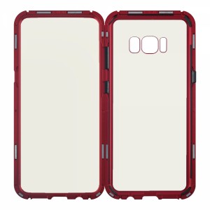 New Case Samsung Galaxy G950 S8 Uyumlu Arka Koruma Arka Koruma Kılıf (Kırmızı) VR-11559