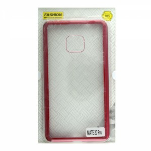 New Case Huawei Mate 20 Pro Uyumlu Arka Koruma Arka Koruma Kılıf (Kırmızı) VR-11537
