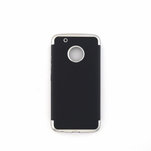 Nettech Motorola Moto G5 Plus Uyumlu Arka Koruma Arka Koruma Kılıf (Siyah) NT-17719