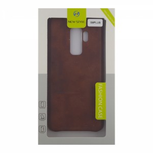 Nettech Samsung Galaxy G965 S9 Plus Uyumlu Adelya Seri Arka Koruma Kılıf (Kahverengi) VR-12320