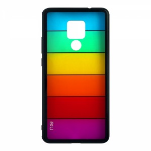 Nxe Design Huawei Mate 20 Uyumlu Arka Koruma Arka Koruma Kılıf (Gökkuşağı) VR-12446