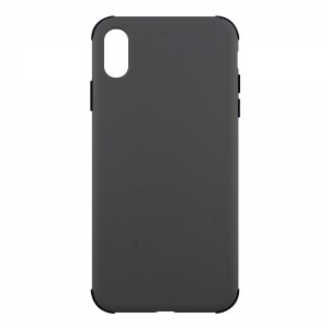 Nettech Apple iPhone XS Max Uyumlu Arka Koruma Arka Koruma Kılıf (Gri) VR-12588