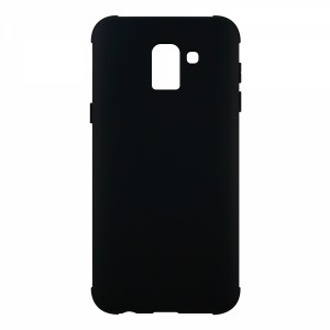 Nettech Samsung Galaxy J600 J6 Uyumlu Arka Koruma Arka Koruma Kılıf (Siyah) VR-12548