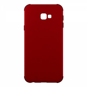 Nettech Samsung Galaxy J4 Plus Uyumlu Arka Koruma Arka Koruma Kılıf (Kırmızı) VR-12582