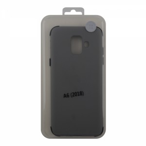 Nettech Samsung Galaxy A600 A6 2018 Uyumlu Arka Koruma Arka Koruma Kılıf (Gri) VR-12573
