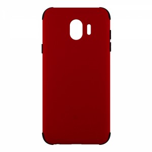 Nettech Samsung Galaxy J400 J4 Uyumlu Arka Koruma Arka Koruma Kılıf (Kırmızı) VR-12609