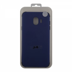 Nettech Samsung Galaxy J400 J4 Uyumlu Arka Koruma Arka Koruma Kılıf (Lacivert) VR-12612