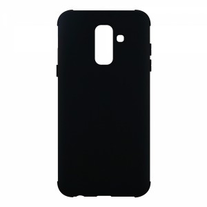Nettech Samsung Galaxy A605 A6 Plus 2018 Uyumlu Arka Koruma Arka Koruma Kılıf (Siyah) VR-12566
