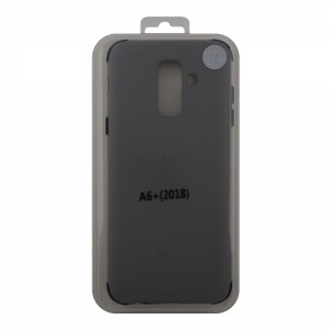 Nettech Samsung Galaxy A605 A6 Plus 2018 Uyumlu Arka Koruma Arka Koruma Kılıf (Gri) VR-12568