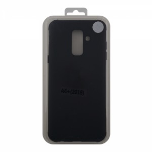 Nettech Samsung Galaxy A605 A6 Plus 2018 Uyumlu Arka Koruma Arka Koruma Kılıf (Siyah) VR-12566