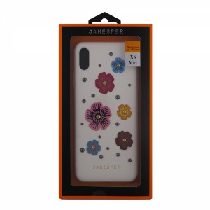 Nettech Apple iPhone XS Max Uyumlu Arka Koruma Arka Koruma Kılıf (Beyaz) VR-12817