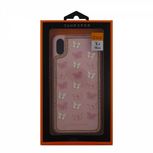 Nettech Apple iPhone XS Max Uyumlu Arka Koruma Arka Koruma Kılıf (Pembe) VR-12822