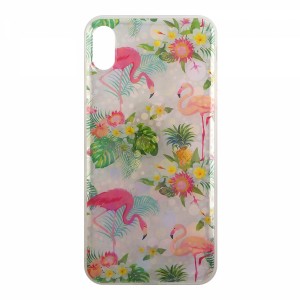 Nettech Apple iPhone XS Max Uyumlu Desenli Seri Arka Koruma Kılıf (Şeffaf) VR-12975