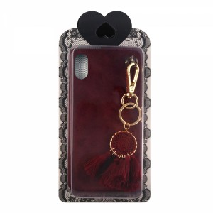 Nettech Apple iPhone XS Max Uyumlu Arka Koruma Arka Koruma Kılıf (Kırmızı) VR-12737