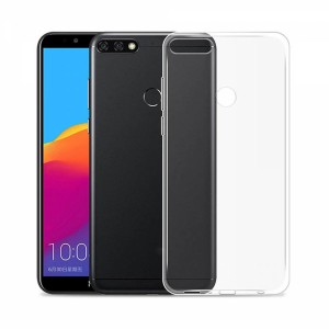 Nettech Huawei Y7 2018 Uyumlu Şeffaf Seri Arka Koruma Kılıf (Şeffaf) VR-12530