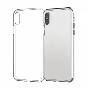 Nettech Apple iPhone XS Max Uyumlu Şeffaf Seri Arka Koruma Kılıf (Şeffaf) VR-12521