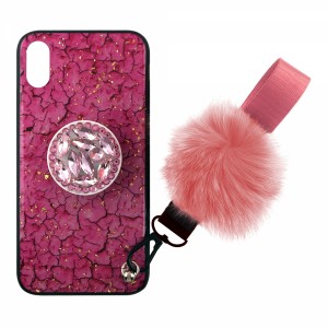 Nettech Apple iPhone XS Max Uyumlu Arka Koruma Kılıf (Pembe) VR-12726