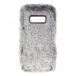 Nettech Samsung Galaxy N950 Note 8 Uyumlu Peluş Arka Koruma Kılıf (Gri) VR-12916
