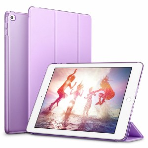 Nettech Apple iPad Air 2 Uyumlu Flip Seri Kapaklı Kılıf (Mor) VR-13256
