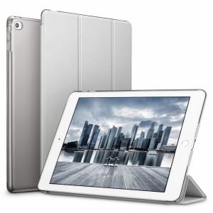 Nettech Apple iPad Air 2 Uyumlu Flip Seri Kapaklı Kılıf (Gümüş) VR-13260
