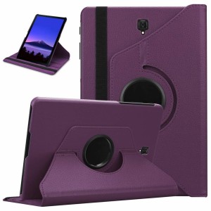 Nettech Samsung Galaxy T830 Tab S4 Uyumlu 360 Kapaklı Kılıf (Mor) VR-13283