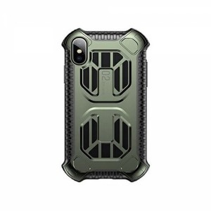 Baseus Apple iPhone XR Uyumlu Arka Koruma Arka Koruma Kılıf (Yeşil) VR-13495