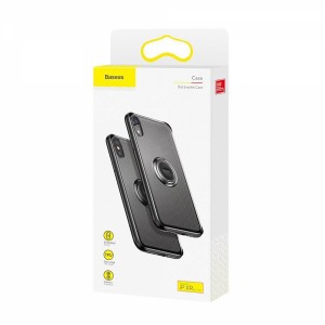 Baseus Apple iPhone XS Max Uyumlu Arka Koruma Arka Koruma Kılıf (Yeşil) VR-13507