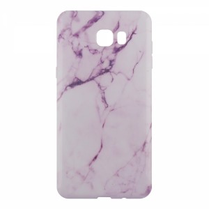 Nettech Samsung Galaxy C9000 C9 Pro Uyumlu Mermer Desenli Arka Koruma Kılıf NT-28600
