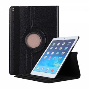Nettech Apple iPad Air 2 Uyumlu 360 Kapaklı Kılıf (Siyah) VR-13478