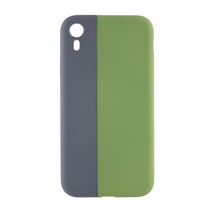 Nettech Apple iPhone XR Uyumlu Manyetik Nature Seri Arka Koruma Kılıf (Gri-Yeşil) VR-19634