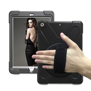 Nettech Apple iPad 9.7 inç 5.Nesil Uyumlu Sport Seri Arka Koruma (Siyah) VR-13952