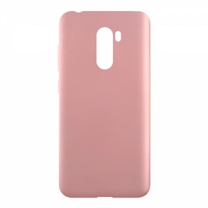 Nettech Xiaomi Pocophone F1 Uyumlu Suide Arka Koruma Kılıf (Rose Gold) VR-13407