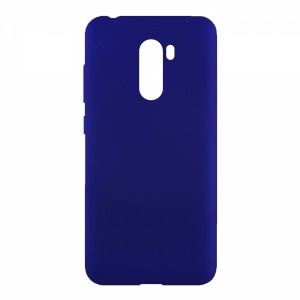 Nettech Xiaomi Pocophone F1 Uyumlu Suide Arka Koruma Kılıf (Lacivert) VR-13408