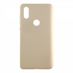 Zore Xiaomi Mi Mix 2S Uyumlu Arka Koruma Arka Koruma Kılıf (Gold) VR-13414