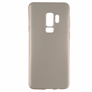Nettech Samsung Galaxy G965 S9 Plus Uyumlu Arka Koruma Arka Koruma Kılıf (Krem) VR-12430