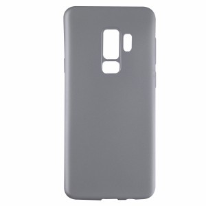 Nettech Samsung Galaxy G965 S9 Plus Uyumlu Arka Koruma Arka Koruma Kılıf (Gri) VR-12432