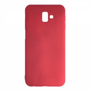 Nettech Samsung Galaxy J610 J6 Plus Uyumlu Arka Koruma Arka Koruma Kılıf (Kırmızı) VR-12368
