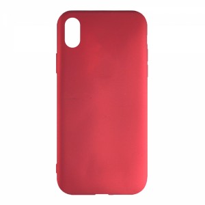Nettech Apple iPhone XR Uyumlu Arka Koruma Arka Koruma Kılıf (Kırmızı) VR-12350