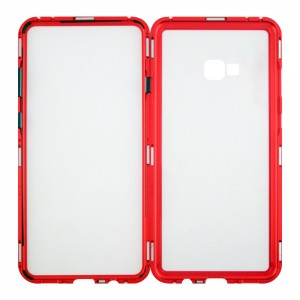 New Case Samsung Galaxy J4 Plus Uyumlu Arka Koruma Arka Koruma Kılıf (Kırmızı) VR-12076