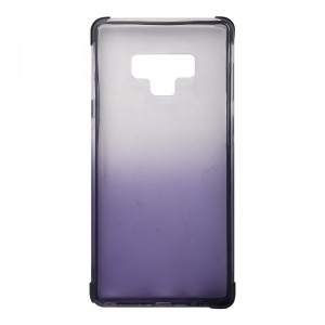Nettech Samsung Galaxy N960 Note 9 Uyumlu Transparan Arka Koruma Kılıf (Siyah) VR-11958