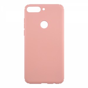 Nettech Huawei Y7 2018 Uyumlu Plane Seri Arka Koruma Kılıf (Pembe) VR-11692