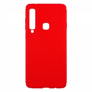 Nettech Samsung Galaxy A9 2018 Uyumlu Plane Seri Arka Koruma Kılıf (Kırmızı) VR-11624