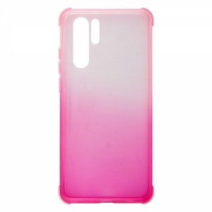 Nettech Huawei P30 Pro Uyumlu Transparan Arka Koruma Kılıf (Pembe) VR-11949