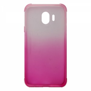 Nettech Samsung Galaxy J400 J4 Uyumlu Transparan Arka Koruma Kılıf (Pembe) VR-11953