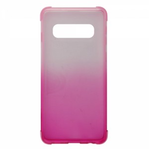 Nettech Samsung Galaxy S10 Uyumlu Transparan Arka Koruma Kılıf (Pembe) VR-11901