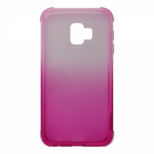 Nettech Samsung Galaxy j260 J2 Core Uyumlu Transparan Arka Koruma Kılıf (Pembe) VR-11933