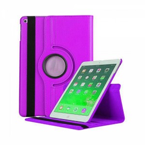 Nettech Apple iPad Air 2 Uyumlu 360 Kapaklı Kılıf (Mor) VR-13481