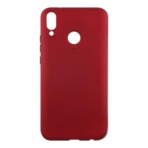 Nettech Huawei Y9 2019 Uyumlu Suide Arka Koruma Kılıf (Bordo) VR-14066