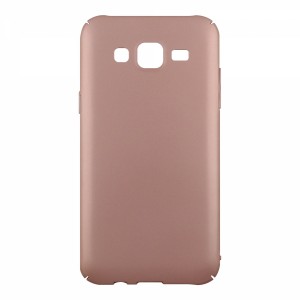 Nettech Samsung Galaxy J500 J5 Uyumlu Suide Arka Koruma Kılıf (Rose Gold) VR-6977